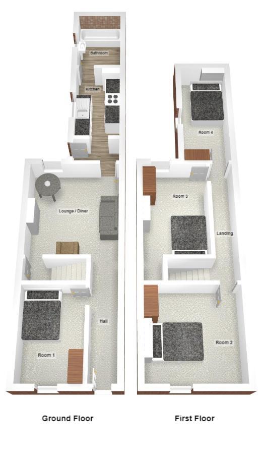 Boothen House By Yourstays Stoke-on-Trent ภายนอก รูปภาพ